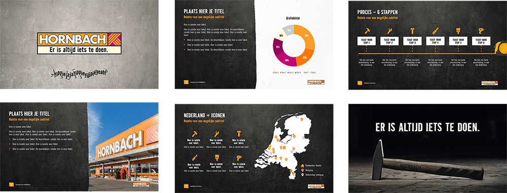 PowerPoint template - Hornbach PowerPoint template - Hornbach