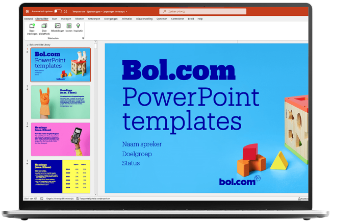 Powerpoint template laten maken