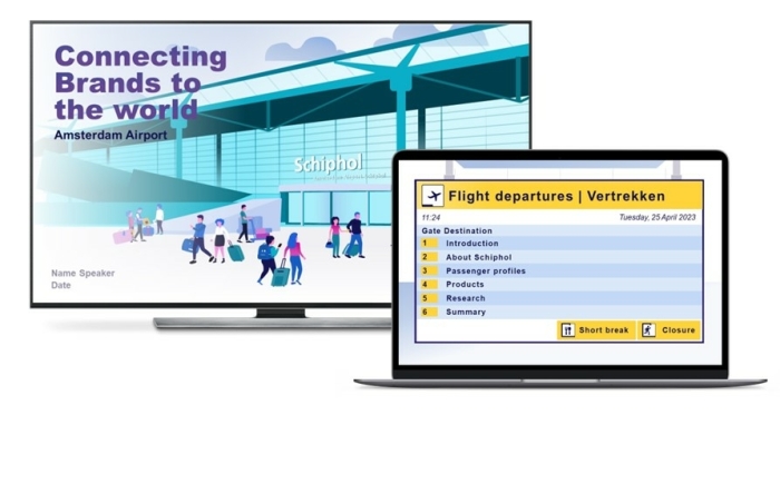 Inspirerende salespresentatie van Schiphol