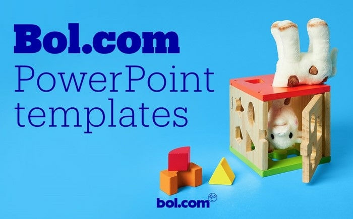 PowerPoint template-set gemaakt voor Bol.com
