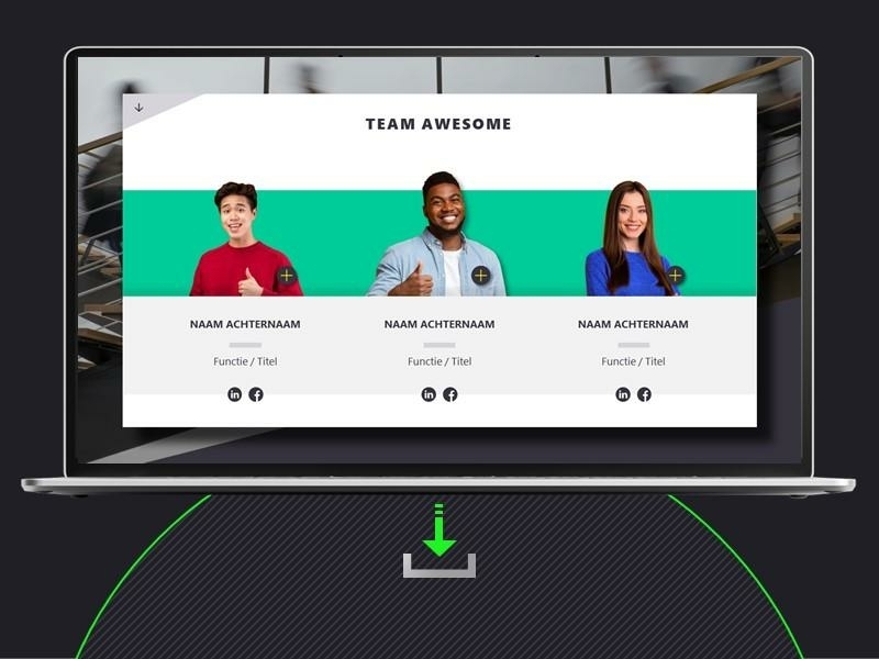 Voorstel slide PowerPoint