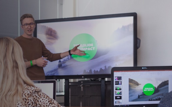 Werken met grafieken - PowerPoint training
