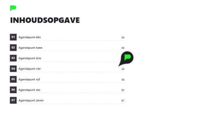 Inhoudsopgave maken in PowerPoint? In 5 stappen!