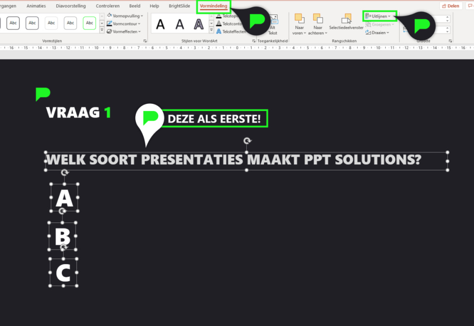 Quiz in PowerPoint? Met gratis Quiz template!  PPT Solutions