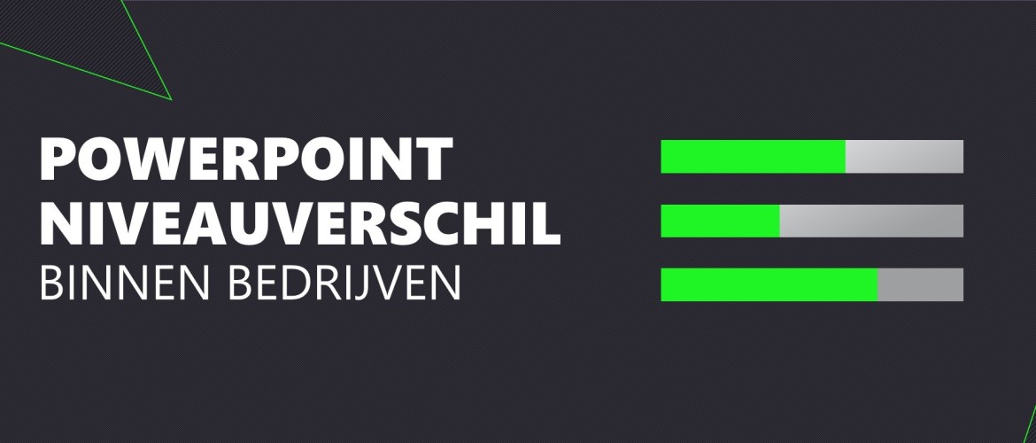 Niveauverschil PowerPoint binnen bedrijven: zo los je het op!