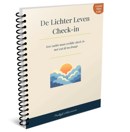 Doe een korte check-in om overzicht te krijgen over je energie en dagelijkse lasten.