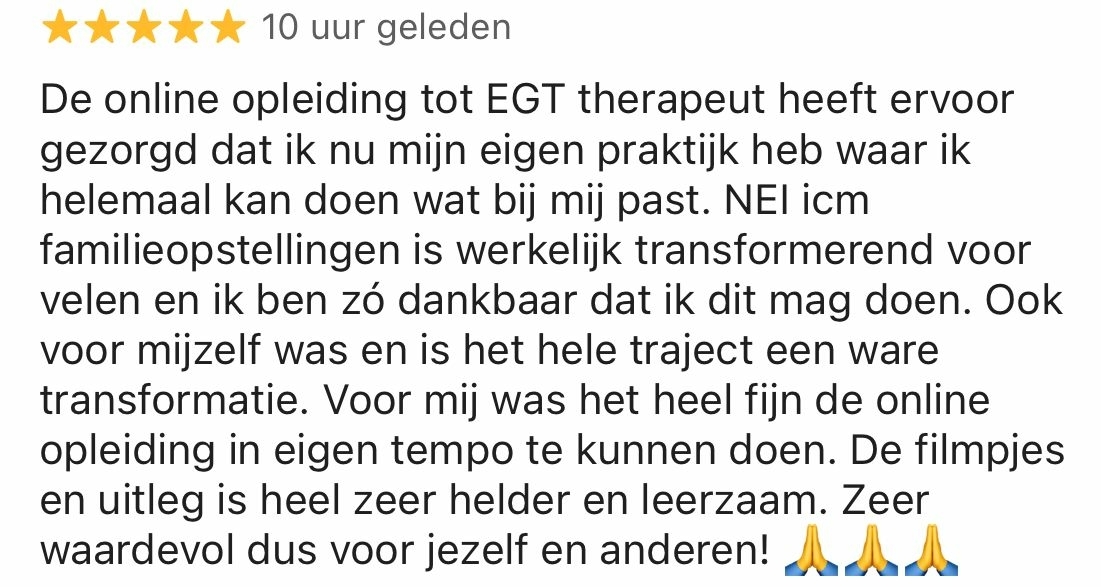 NEI Opleiding online bij Praktijk Charlotte