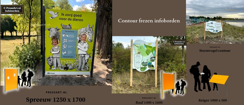 liefdes wandeling bord die je in een hartvorm kan frezen