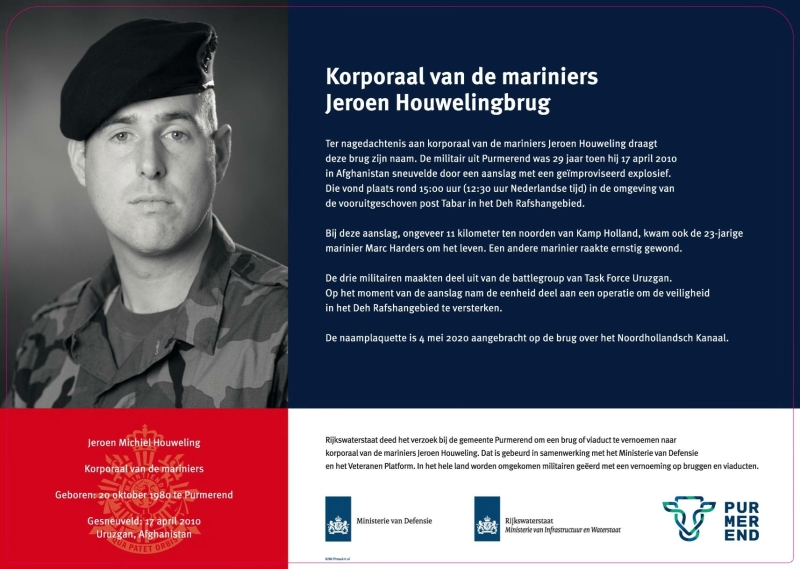 korperaal van de mariniers jeroen houwelingbrug