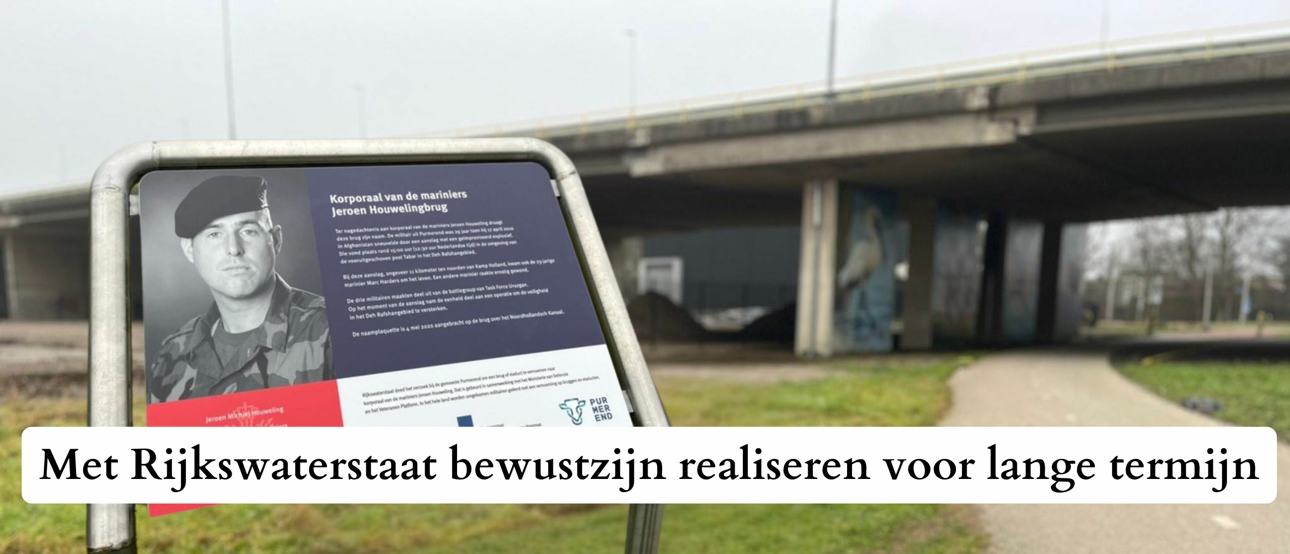 Hoe we met Rijkswaterstaat en ons RVS Kiekendief infobord bewustzijn realiseren voor lange termijn