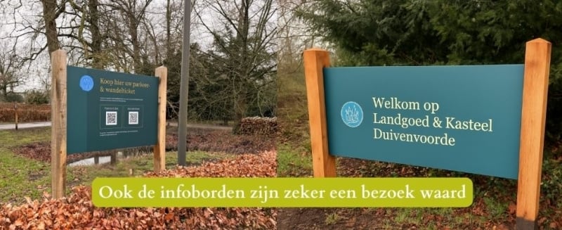 Ook de Infoborden zijn zeker een bezoek waard - PressArt-Informatiepanelen bestemmingsbord