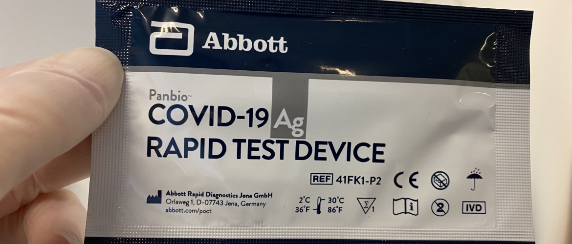 Abbott sneltest ook geschikt voor mensen zonder klachten
