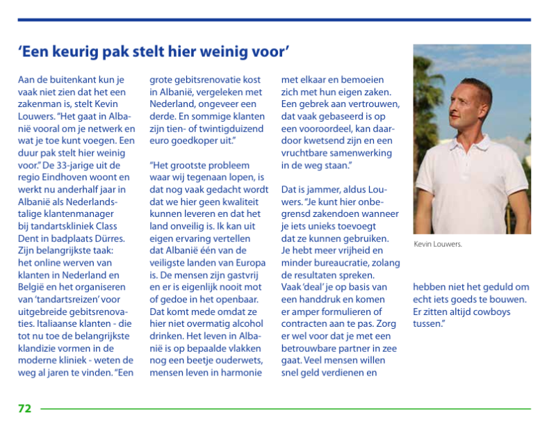 Medisch Toerisme in Albanie is sterk in opkomst sinds enkele jaren. Gebitsrenovatie, haar transplantaties, borstvergrotingen en neuscorrecties zijn de orde van de dag. In dit artikel lees je meer over mijn ervaring hierin.
