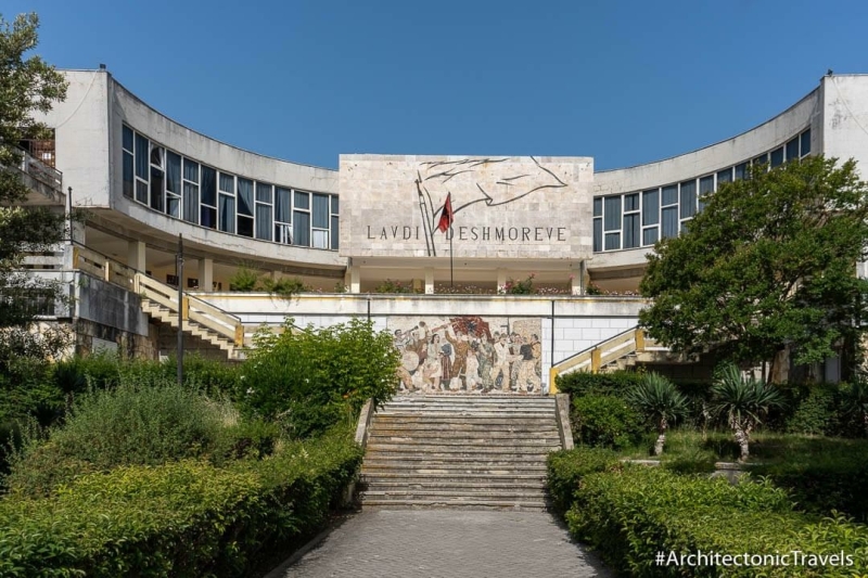 The Mausoleum of the Martyrs in Durrës, Albania, a World War II memorial and historic landmark featured in our Durrës City Guide.