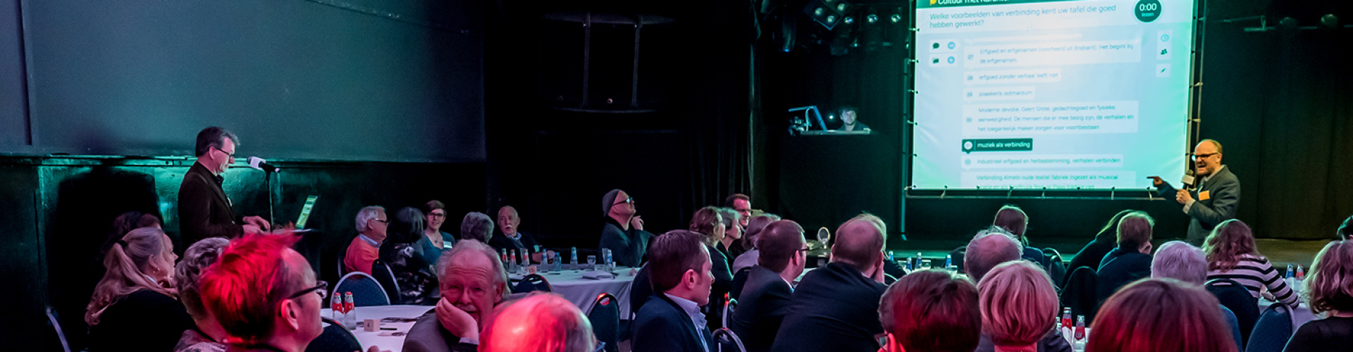 Foto van een Primoforum-sessie
