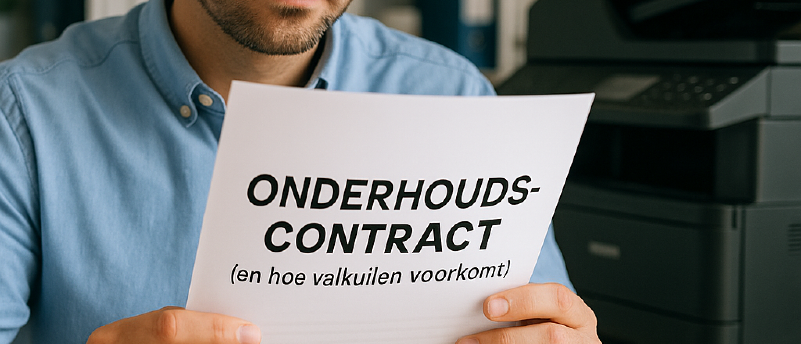 Wat je moet weten over onderhoudscontracten voor printers (en hoe je valkuilen voorkomt)