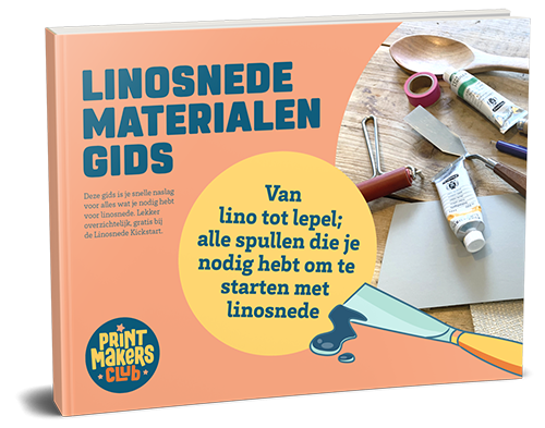 Voorzijde van een gids met materialen