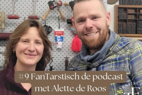Alette verteld over Printmakers Club in de Fantarstisch de Podcast