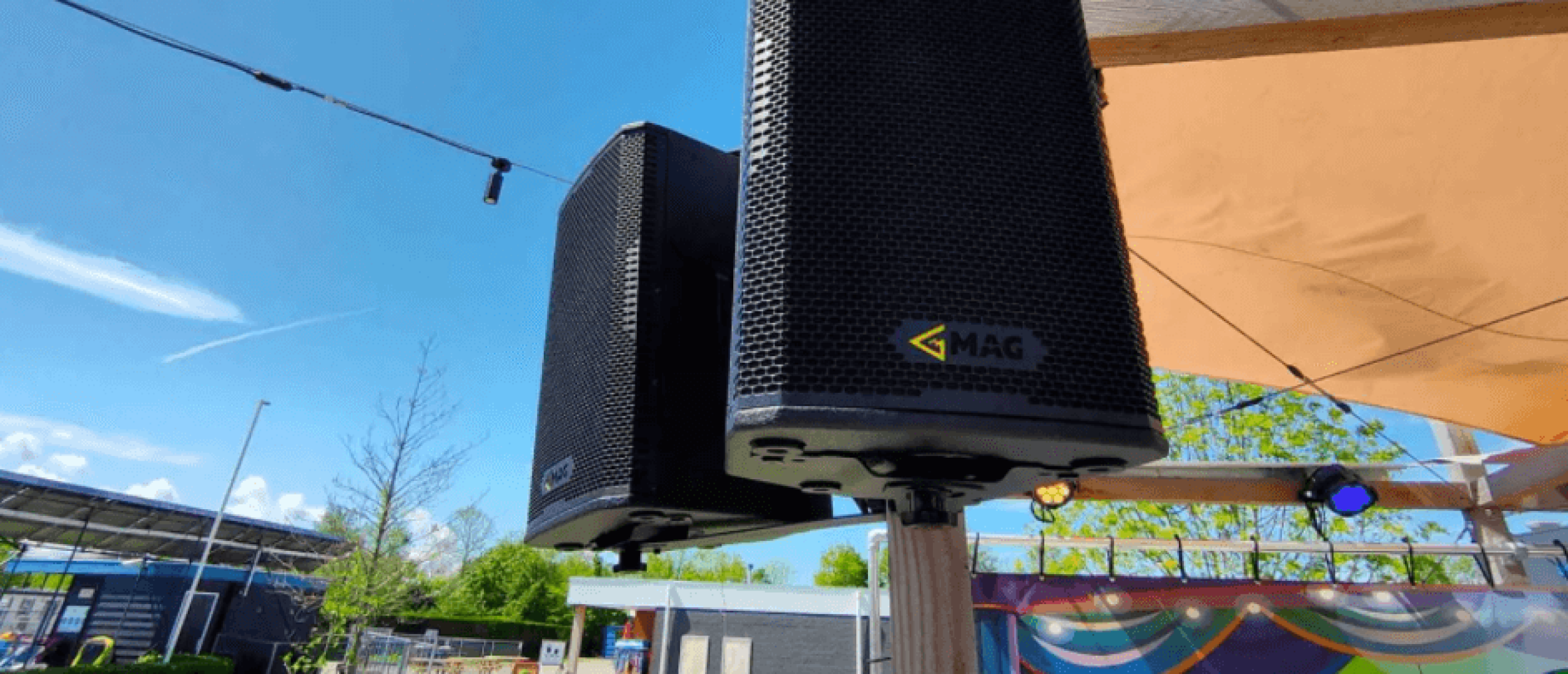 Audio systeem geïnstalleerd bij familiecamping Scheldeoord te Baarland