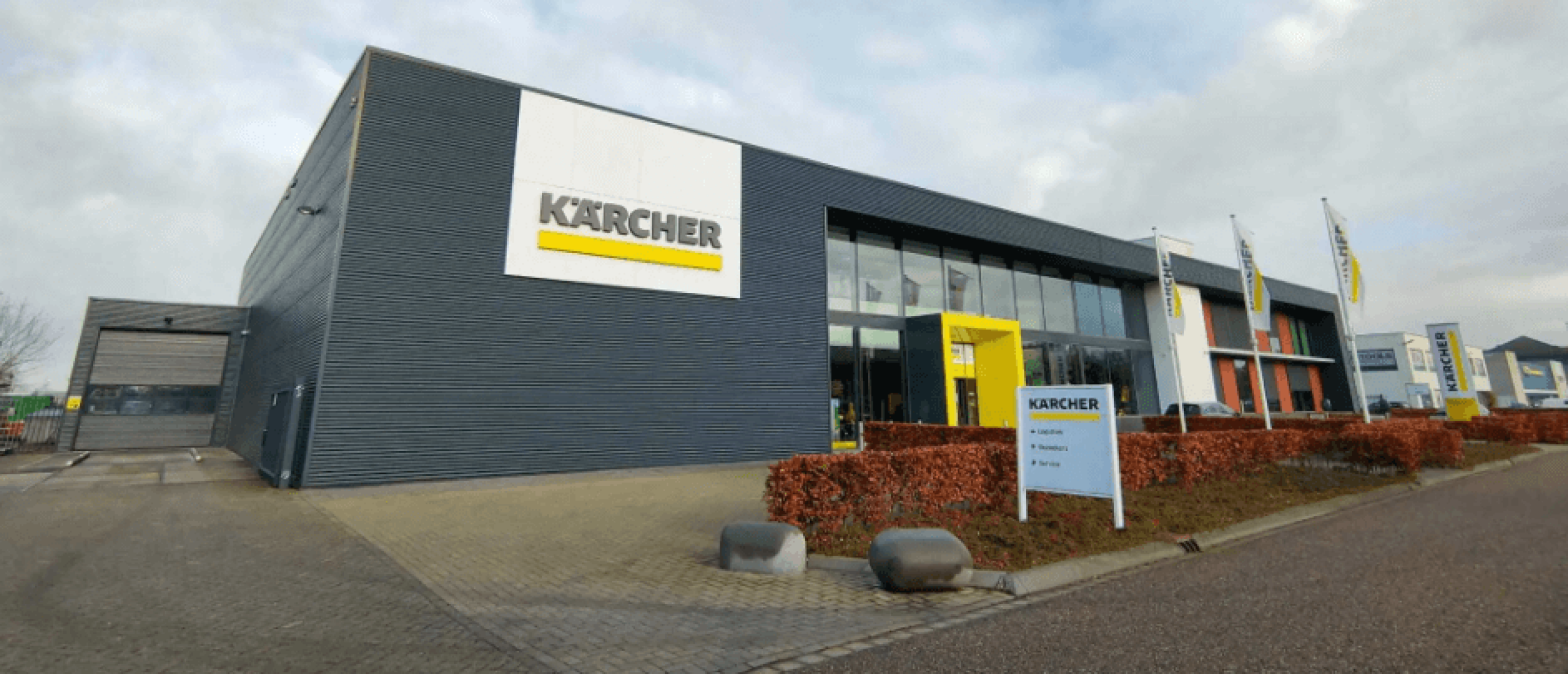 Een nieuw audiosysteem voor het Kärcher center in Made