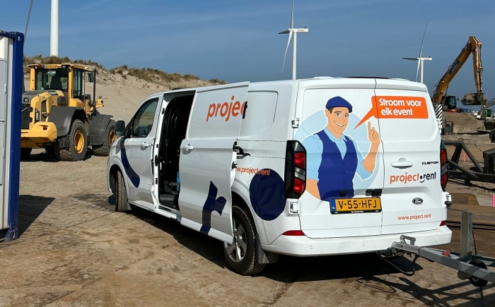 Aggregaat Installeren Maasvlakte stroomvoorziening projecten