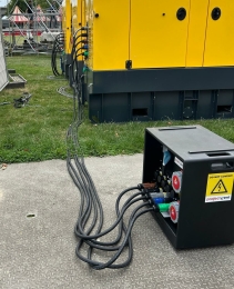 Slimme verdeelkast op aggregaat slimme verdeelkast huren