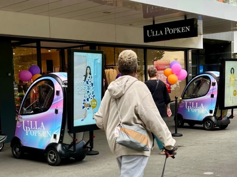 LEDkarretjes voor winkelopening