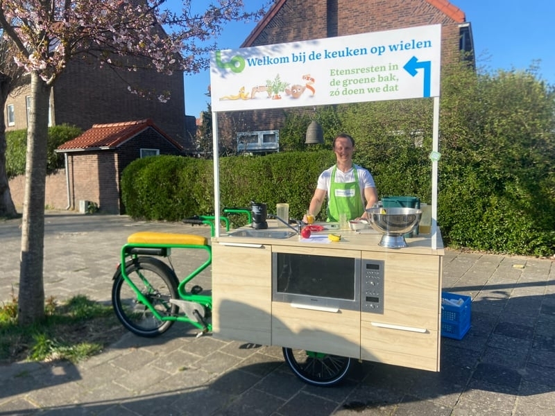 custom bakfiets mobiele keuken
