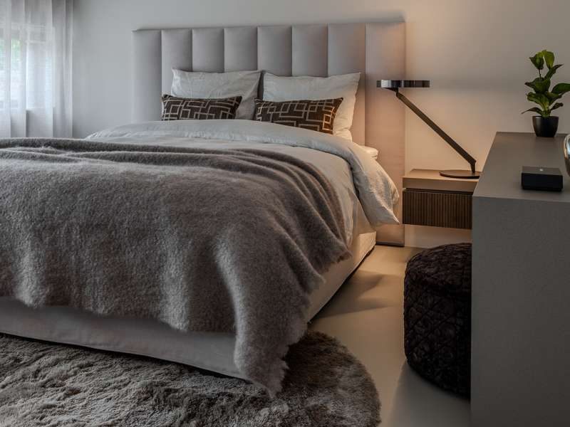 QiiD Slaapkamer project Nilson bed stof Vliet de Ploeg
