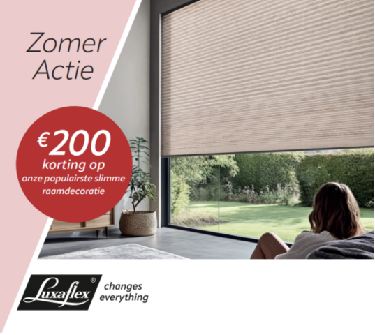 Luxaflex zomeractie