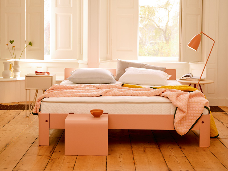 Auping Auronde bed roze