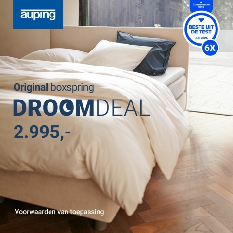 Auping droomdeal QiiD Beds Gorinchem