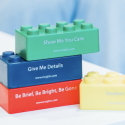 Tools voor Insights Discovery trainingen met gekleurde blokjes