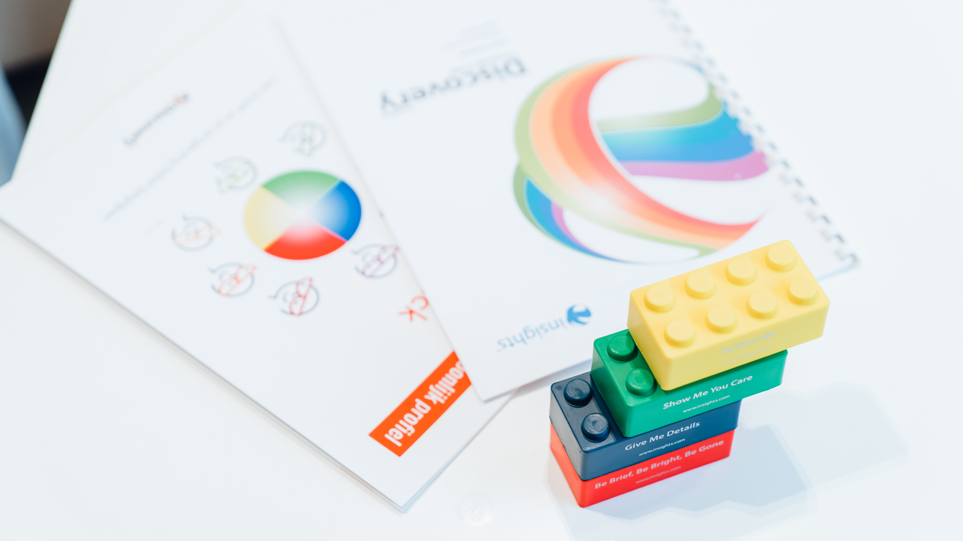 Kleurrijke communicatie tools