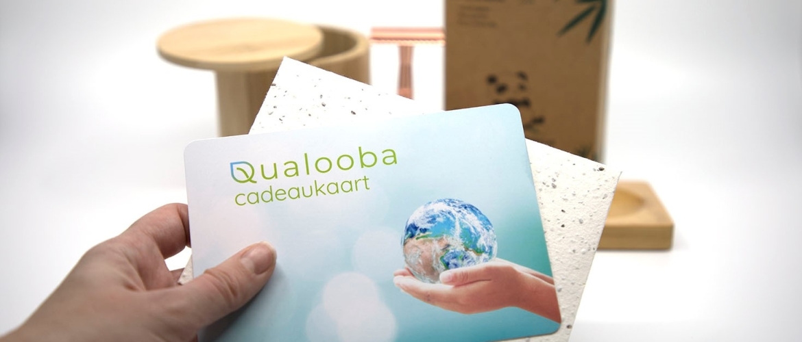 Qualooba cadeaukaart, zelfs de verpakking is een kadootje!