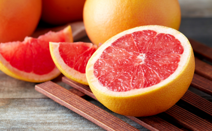Natuurlijke zeep met grapefruit