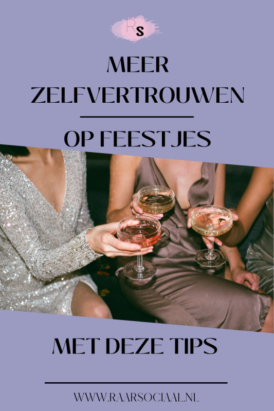 meer zelfvertrouwen op feestjes