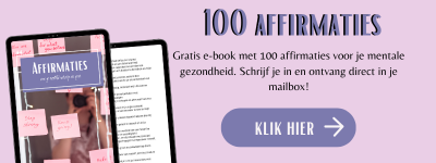 100 affirmaties gratis e-book banner