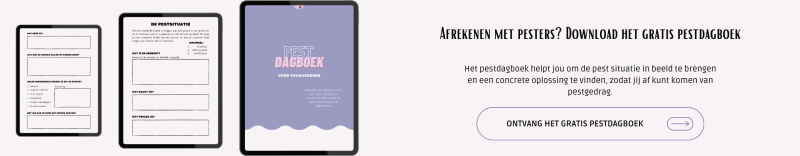 dagboek tegen pesten banner