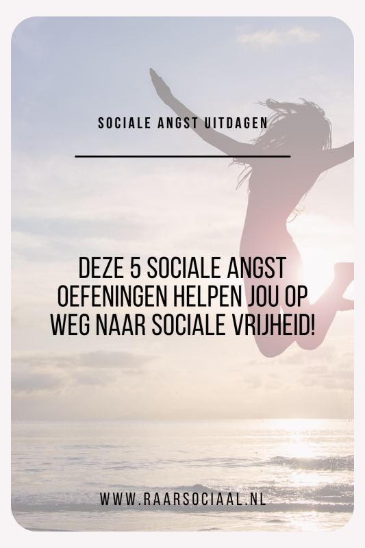 opdrachten voor sociale angst