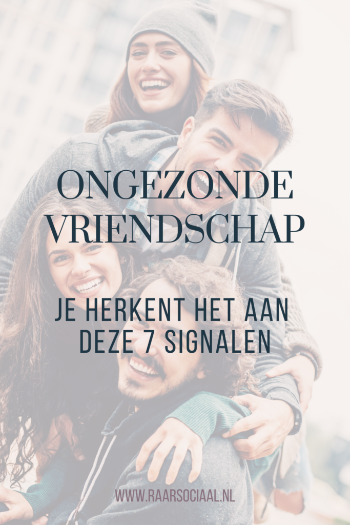 Vast in een ongezonde vriendschap? Herken deze 7 signalen