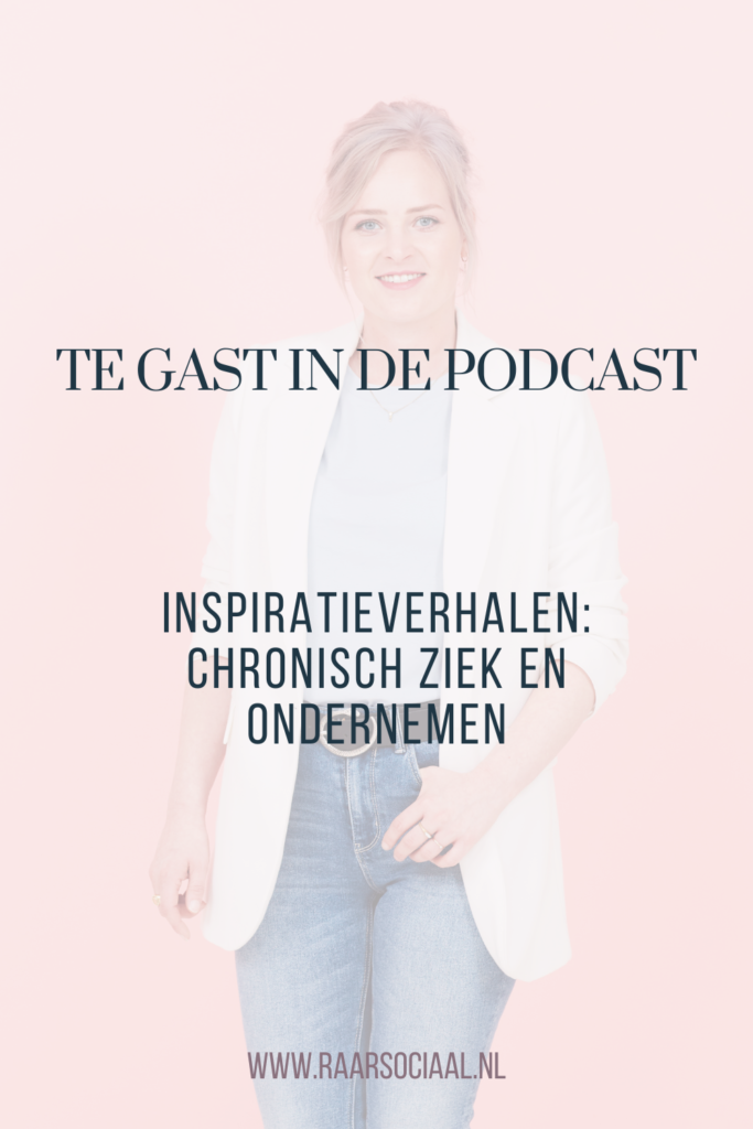 Inspiratieverhalen: chronisch ziek en ondernemen