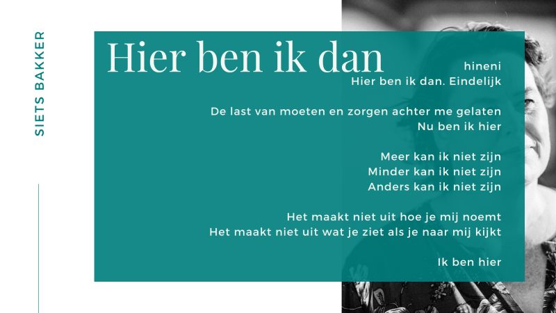 een gedicht van SIets Bakker