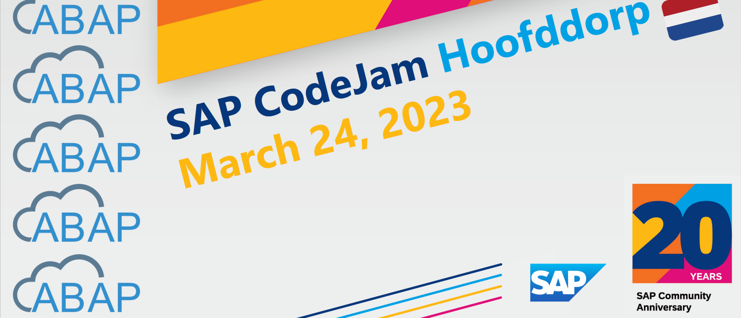 SAP CodeJam ABAP Cloud 2023 - Hoofddorp