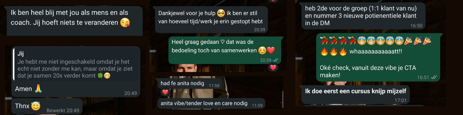 Blij met de samenwerking