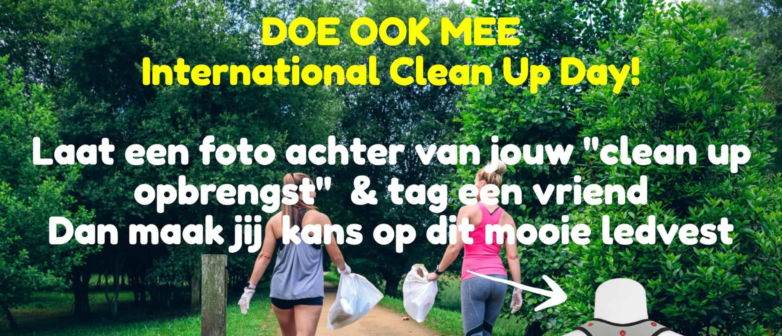 world clean up day doe ook mee en win