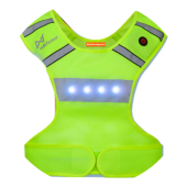 led vest hardlopen invincer reflectivesport oranje hardloopverlichting