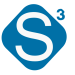 Logo van S-triple hardloop verlichting en led vesten