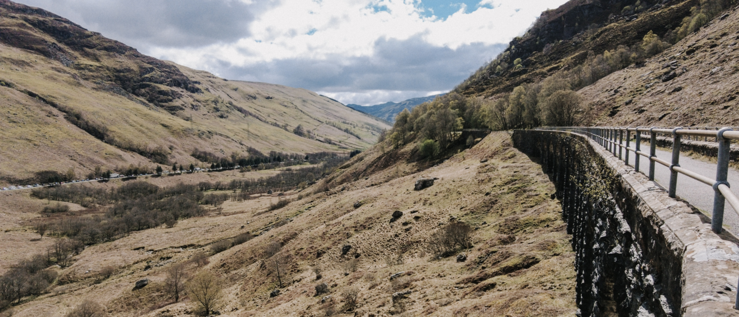 Wandelen en fietsen in Glen Ogle