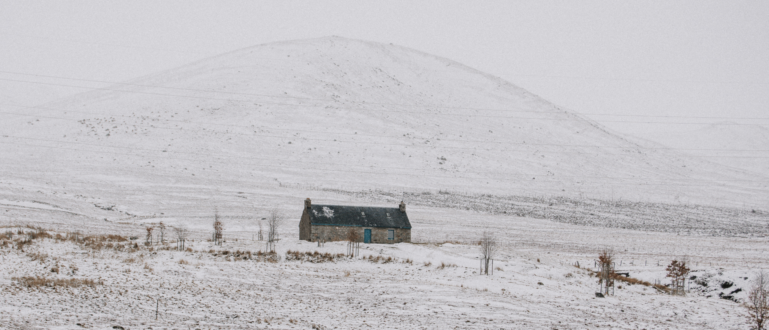 Winter in Schotland
